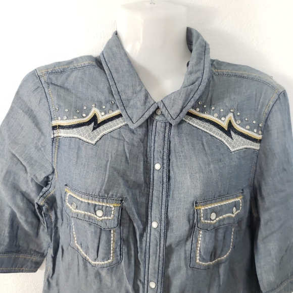 MISS ME SHIRT WESTERN COWGIRL
gray
Size S - Picture 5 of 9